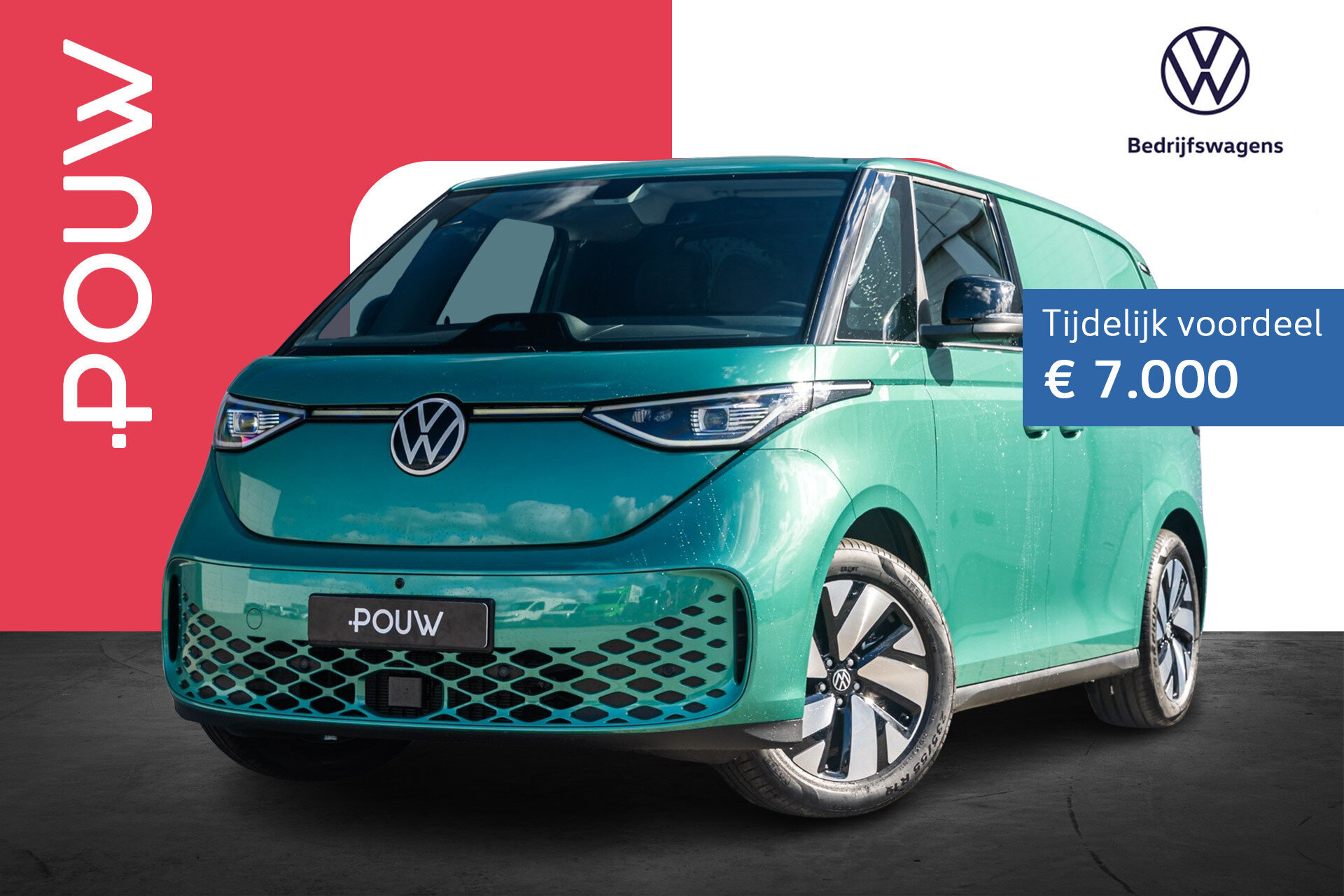 Volkswagen ID. Buzz Cargo 286pk Bulli Limited Edition 79 kWh