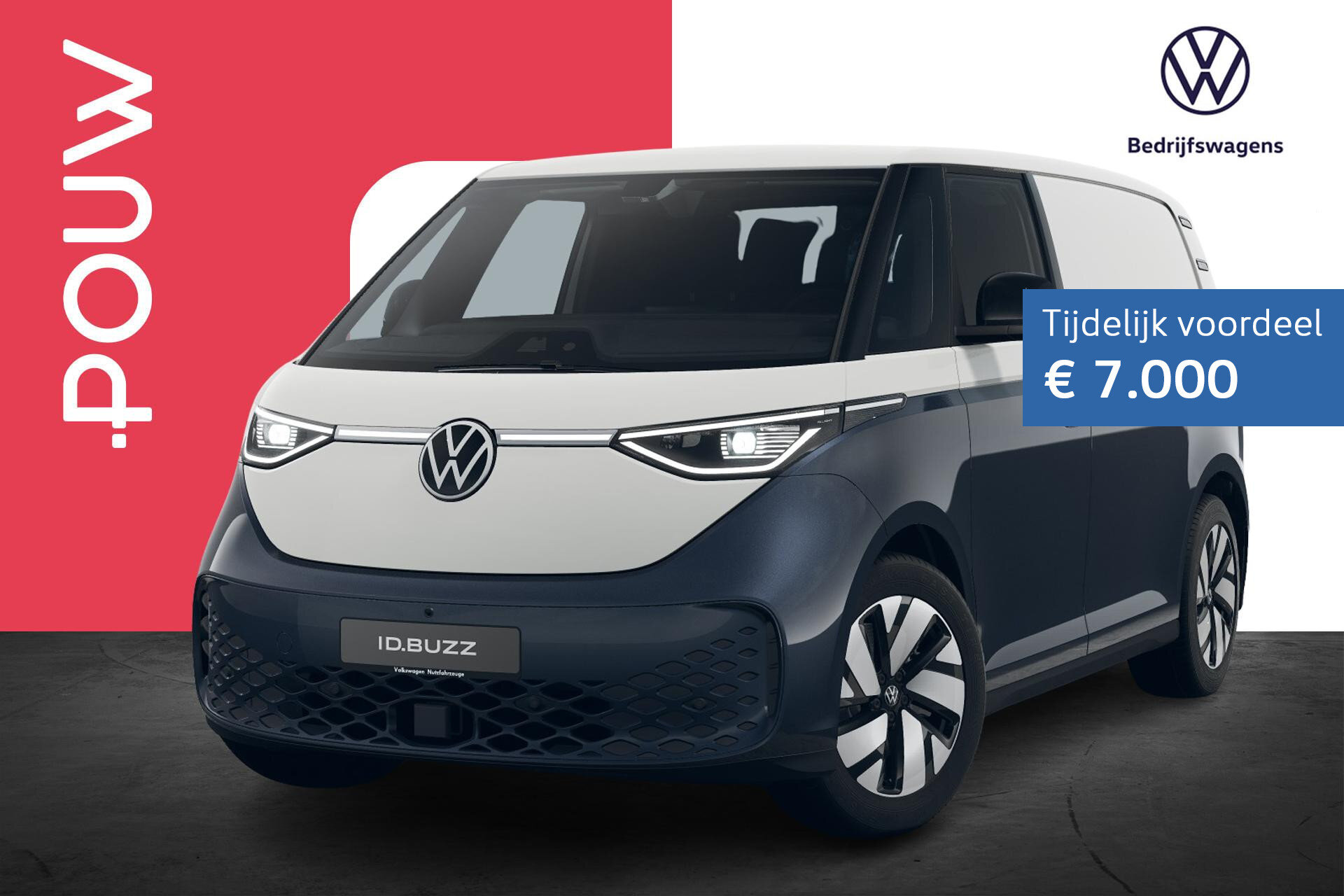 Volkswagen ID. Buzz Cargo 190pk Bulli Limited Edition 59 kWh