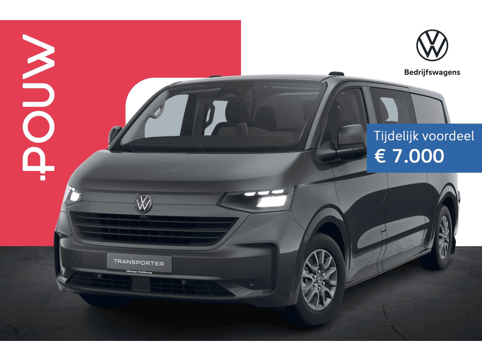 Volkswagen e-Transporter Dubbele Cabine 32 L2H1 218pk 71 kWh - Afbeelding 1