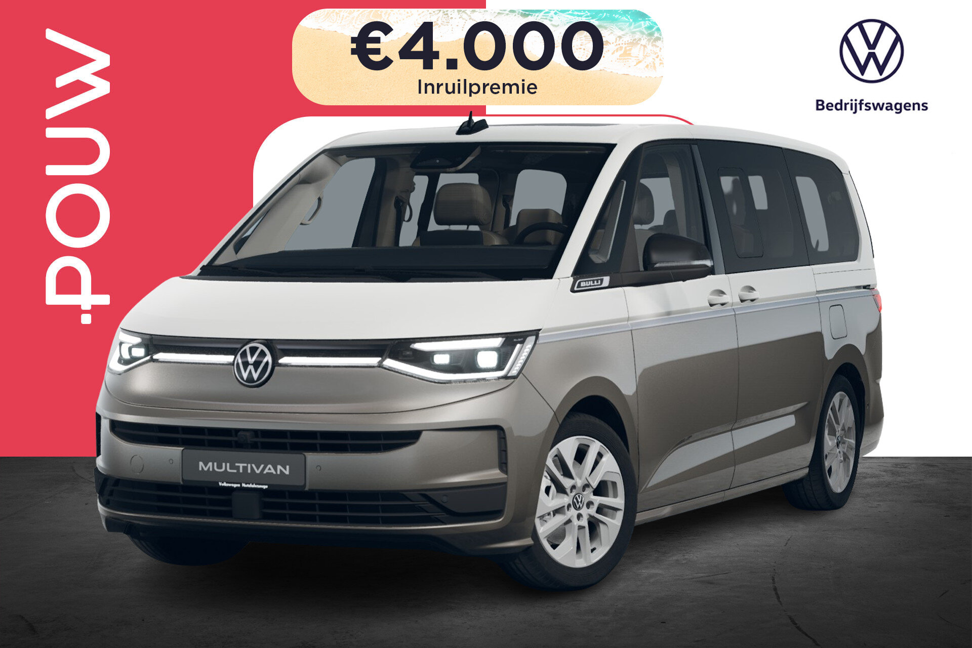 Volkswagen Multivan 1.5 eHybrid 245pk L2 Bulli Edition 4Motion