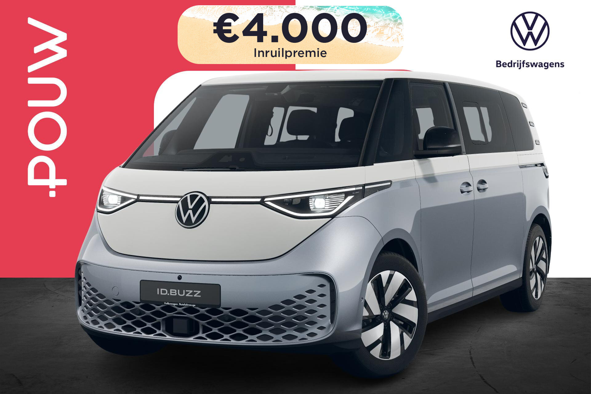 Volkswagen ID. Buzz Pro Bulli Limited Edition 286pk 86 kWh LWB 7p.