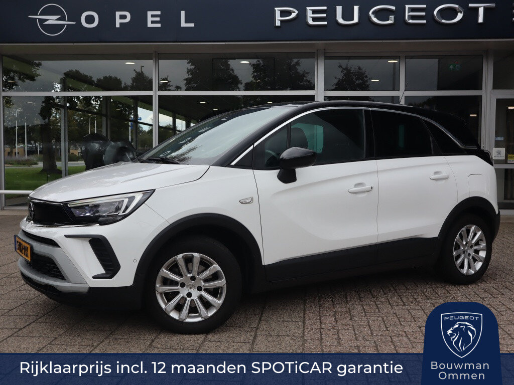 Opel Crossland Elegance 1.2 Turbo 130pk Start/Stop AT8 Automaat, Stoel- Stuur en Voorruitverwarming Camera Navigatie