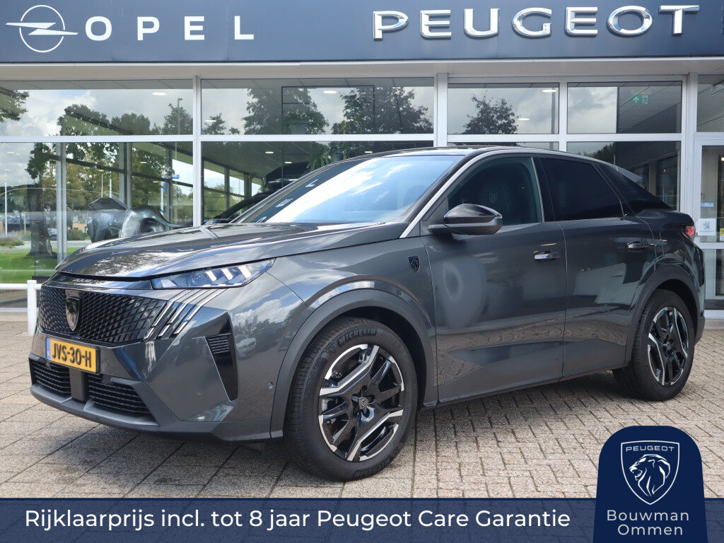 Peugeot 3008 GT Plug-in Hybrid 225PK e-DCS7 Automaat, Rijklaarprijs | 360 Camera Adaptieve Cruise Control Stoelverwarming Alarmsysteem