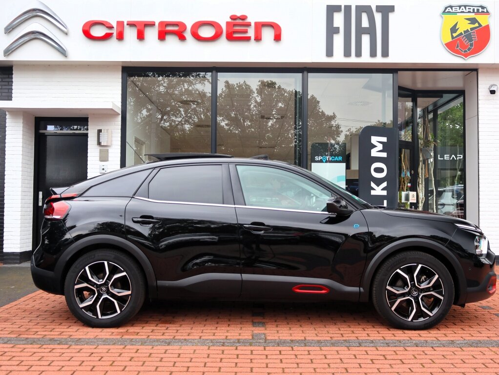 Citroën ë-C4 EV 50kWh 136PK Automaat Shine, Rijklaarprijs | Panoramadak | Leder | Stoelverwarming | Stuurverwarming | Head Up Display - Afbeelding 3