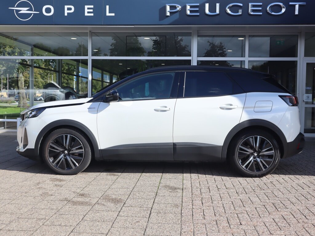 Peugeot 3008 GT Plug-in HYbrid 225PK e-EAT8 Automaat, Rijklaarprijs, Panoramisch schuifdak Black Pack Elektr. verstelbare bestuurdersstoel - Afbeelding 2