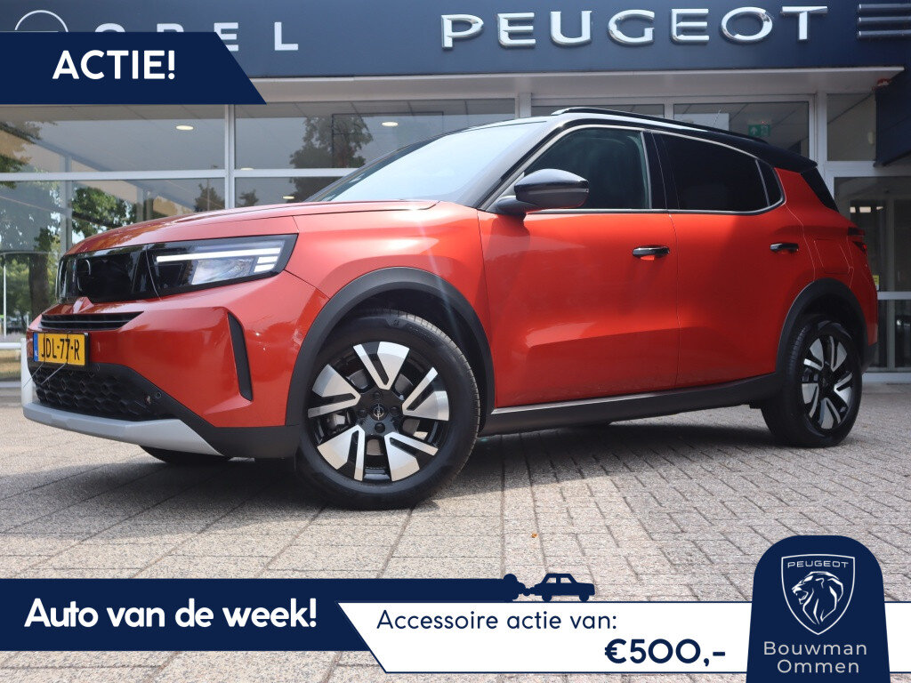 Opel Frontera EV *Auto van de Week!* GS 44kWh 113PK Automaat, Rijklaarprijs Navigatie Stoelverwarming Camera Lichtmetalen wielen DAB+