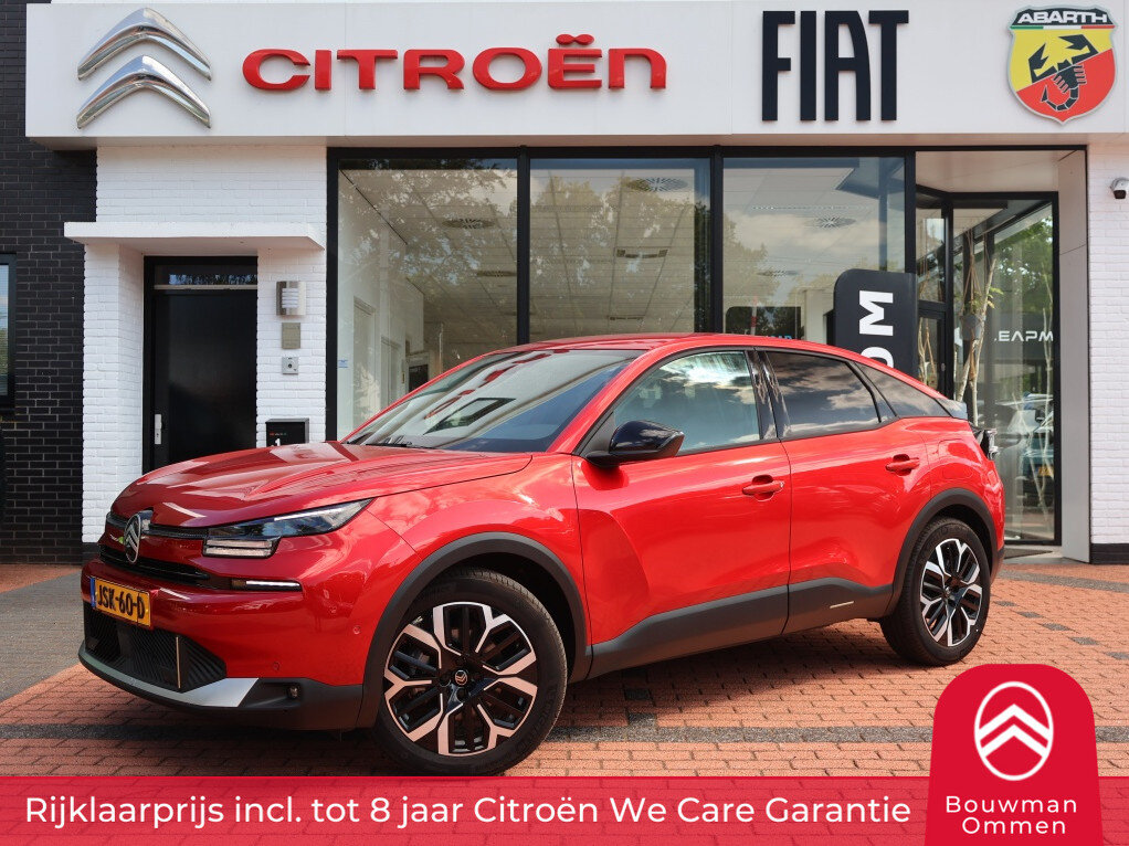 Citroën C4 Mild Hybrid 145PK e-DCS6 Automaat Max, Rijklaarprijs | 360 Camera | Navigatie | DAB+ Tuner | Keyless Entry & Start