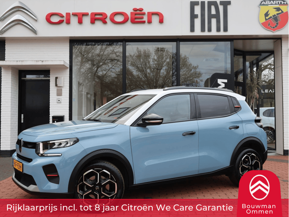 Citroën C3 1.2 Turbo S&S 100PK Max, Rijklaarprijs | Navigatie | Camera | DAB+ | Climate control - Afbeelding 1