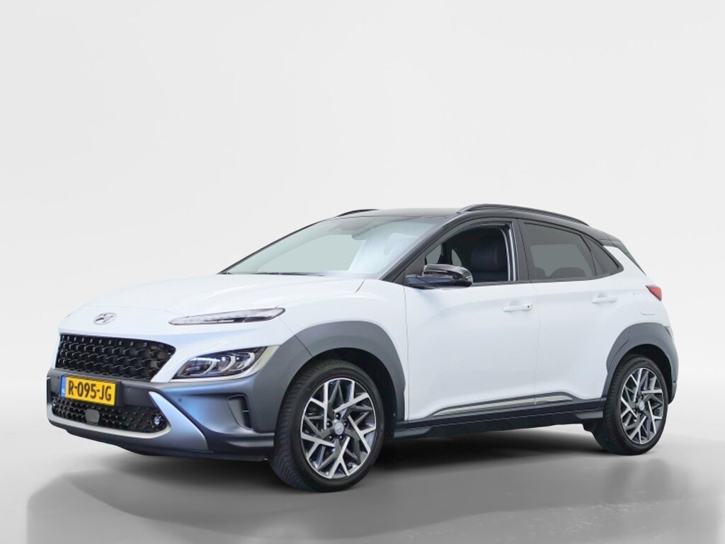 Hyundai Kona 1.6 GDI HEV Premium | Trekhaak | Leder | 1e eigenaar