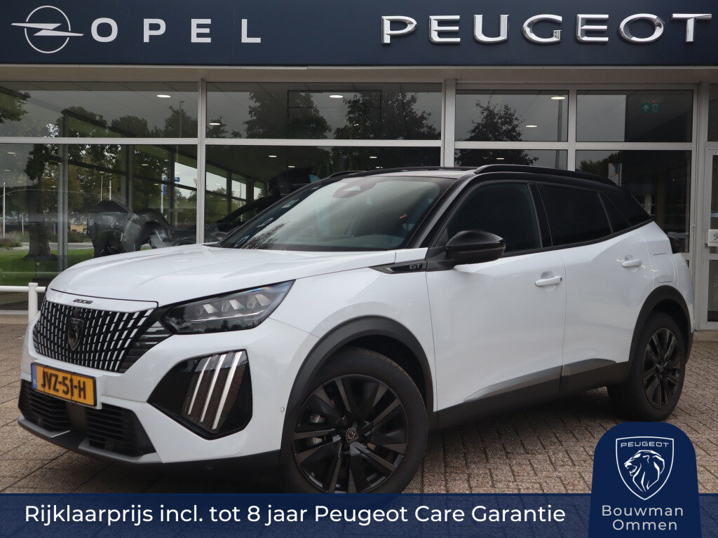 Peugeot 2008 GT Mild Hybrid 145pk e-DCS6 Automaat, Rijklaarprijs, 360° Viseopark Adaptieve Cruisecontrol