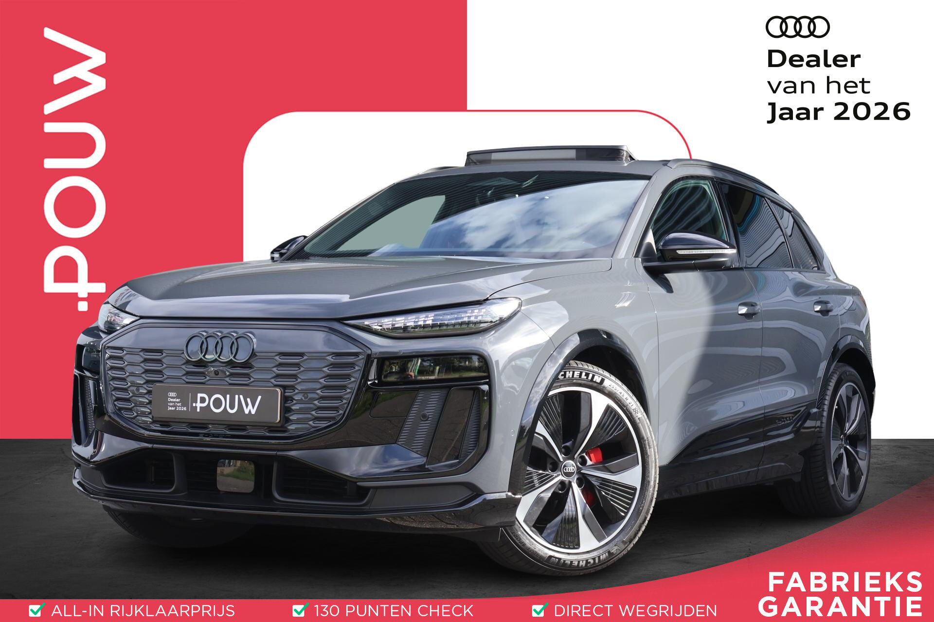 Audi Q6 e-tron 388pk Advanced edition 100 kWh