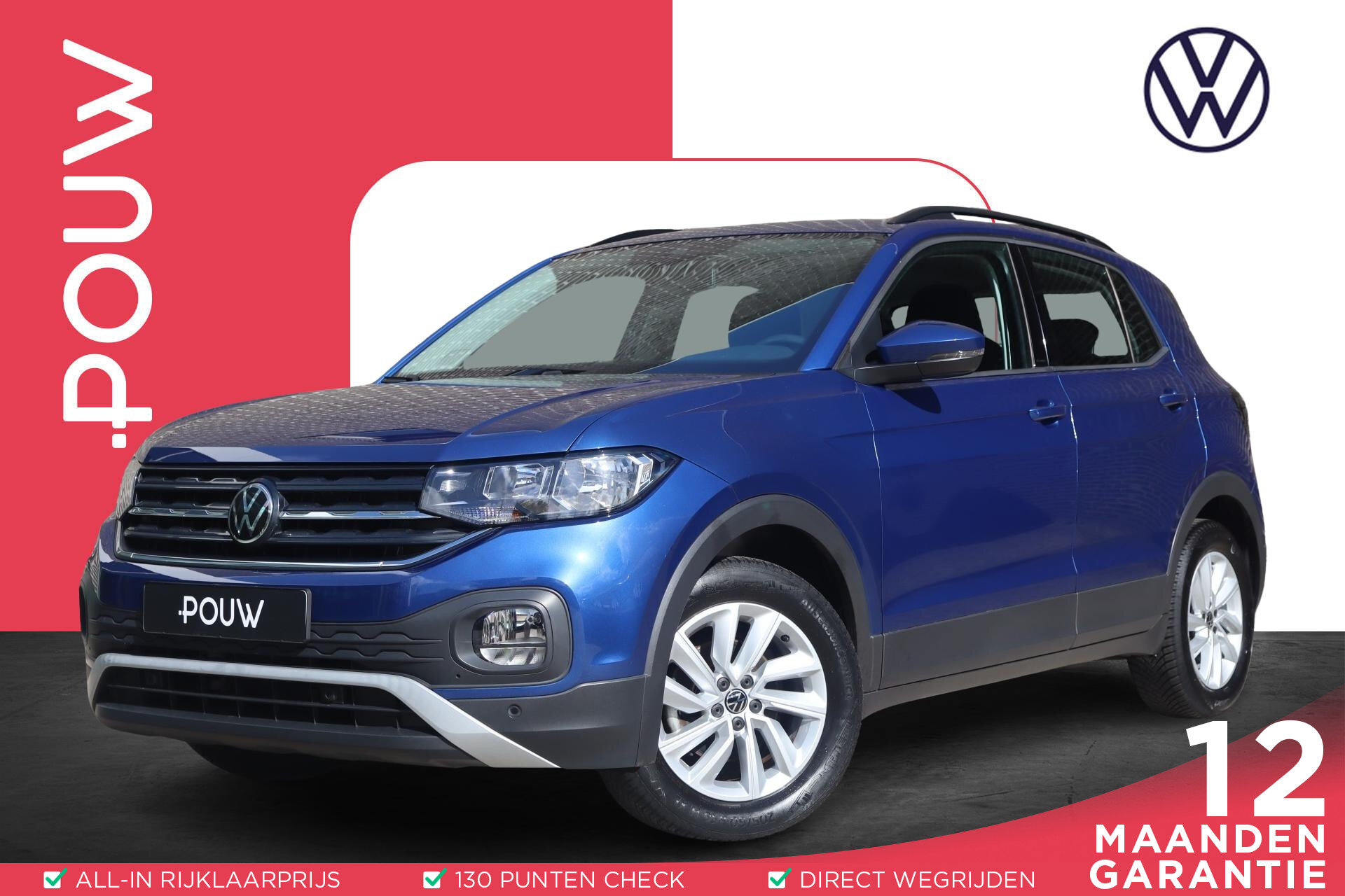 Volkswagen T-Cross 1.0 TSI 95pk Life