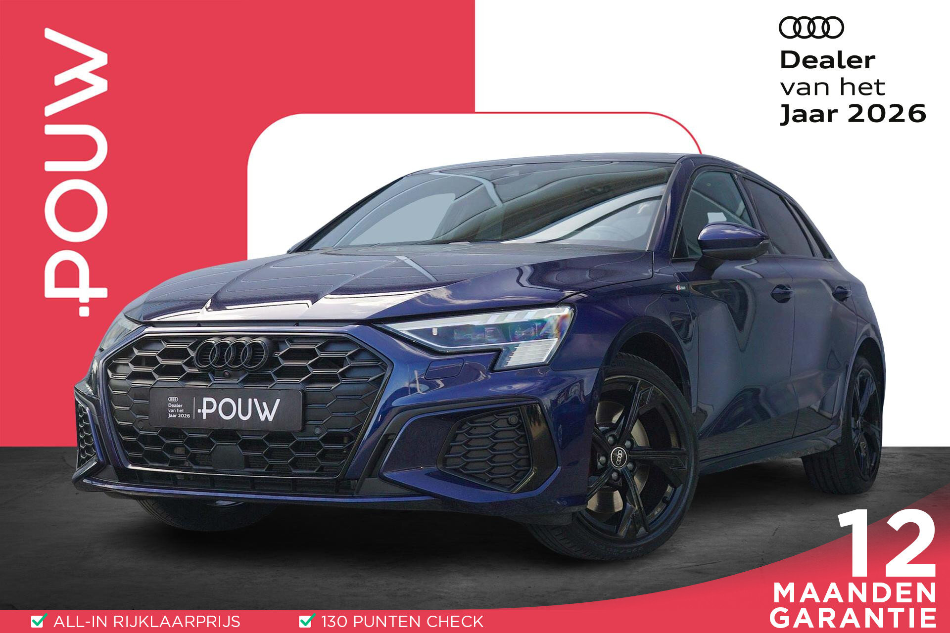 Audi A3 Sportback 45 TFSIe 245pk PHEV S Edition Competition