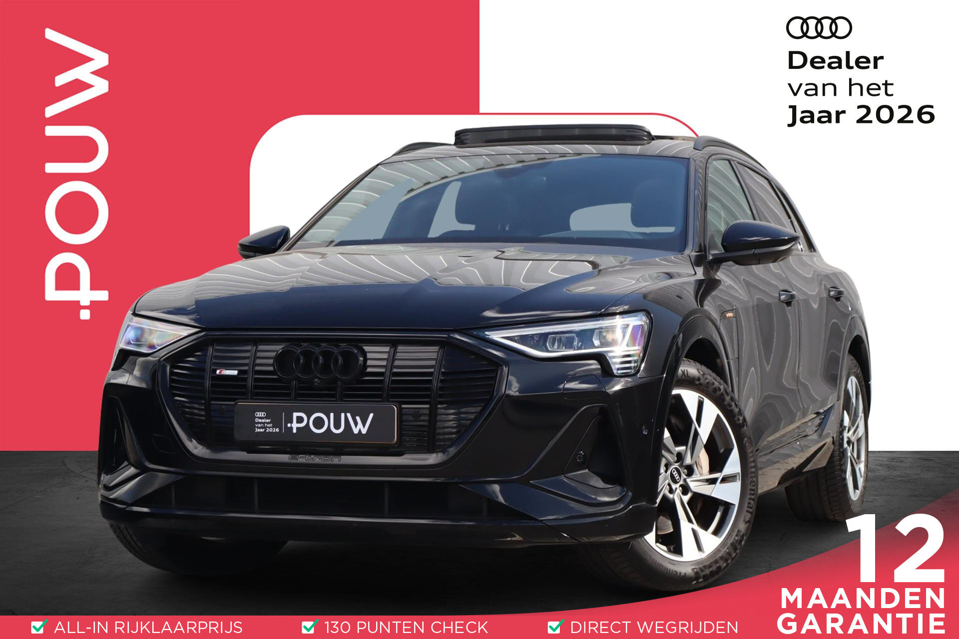 Audi e-tron 50 313pk quattro S edition 71 kWh
