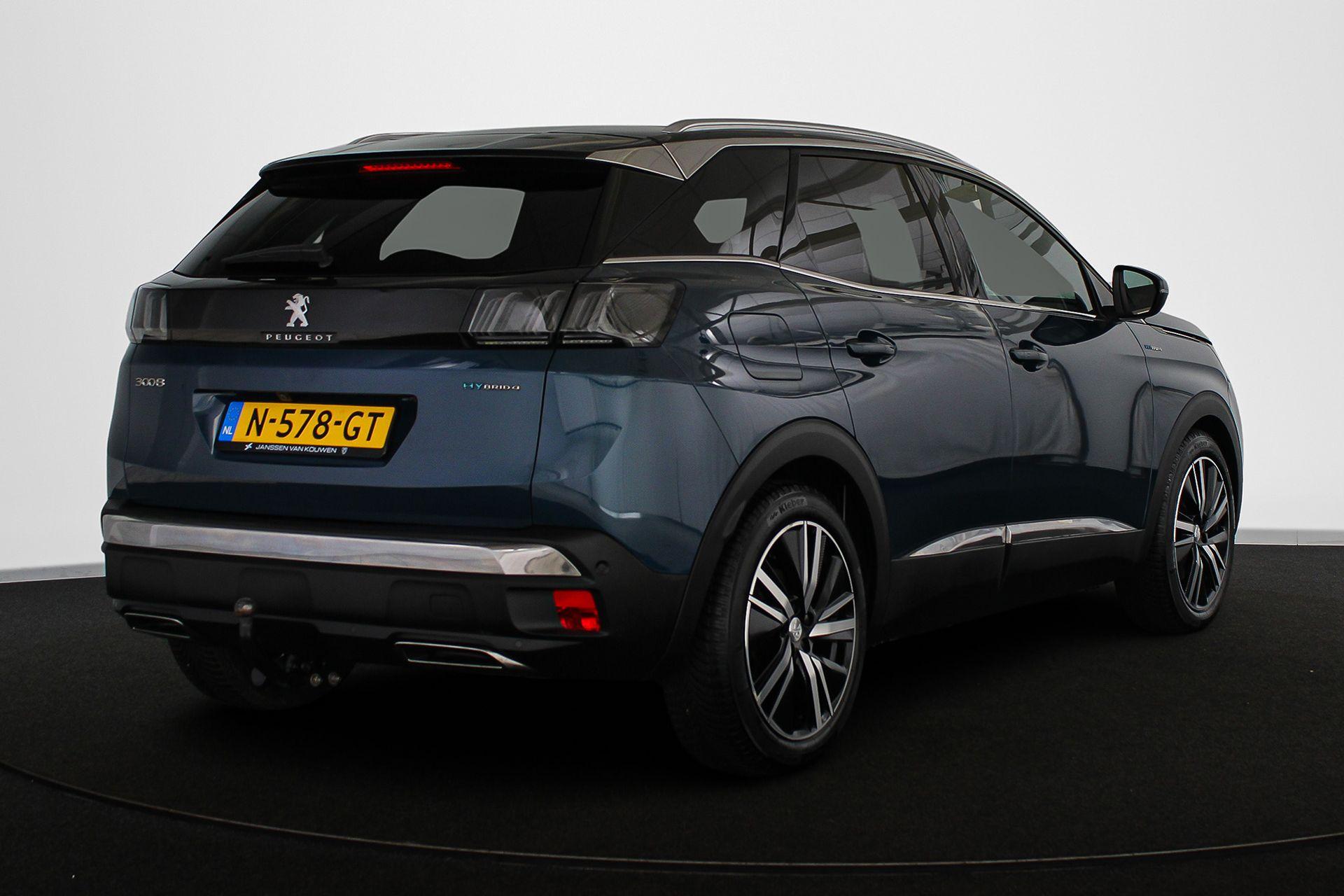 Peugeot 3008 1.6 HYbrid4 300 Blue Lease GT - Afbeelding 3