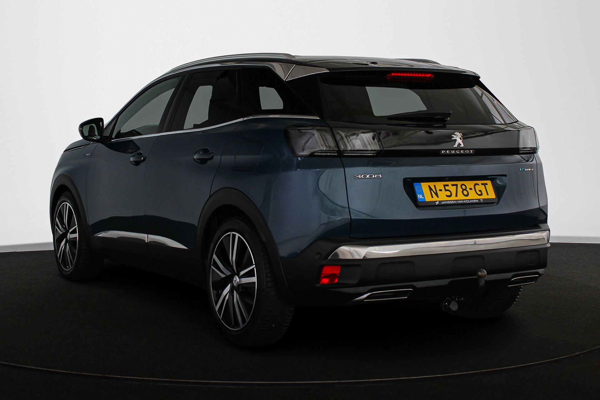 Peugeot 3008 1.6 HYbrid4 300 Blue Lease GT - Afbeelding 4