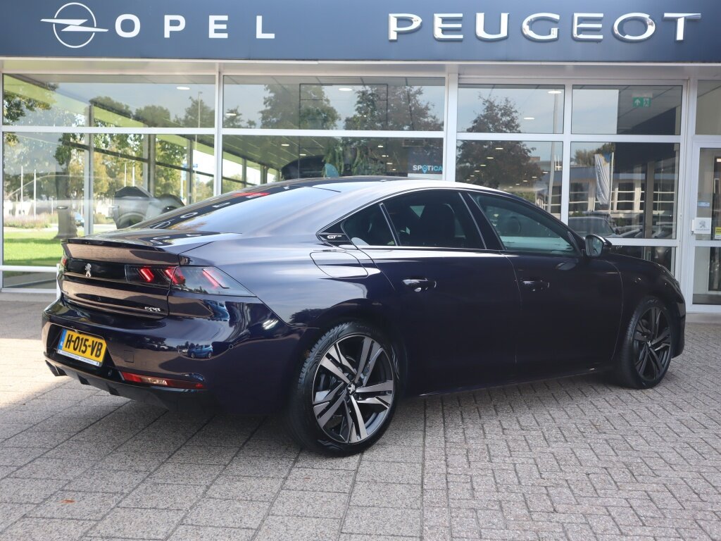 Peugeot 508 Grande Berline GT 2.0 BlueHDi 180PK S&S EAT8 Automaat, Rijklaarprijs, Trekhaak wegklapbaar Focal HiFi Adaptieve Cruise Camera 360 - Afbeelding 4