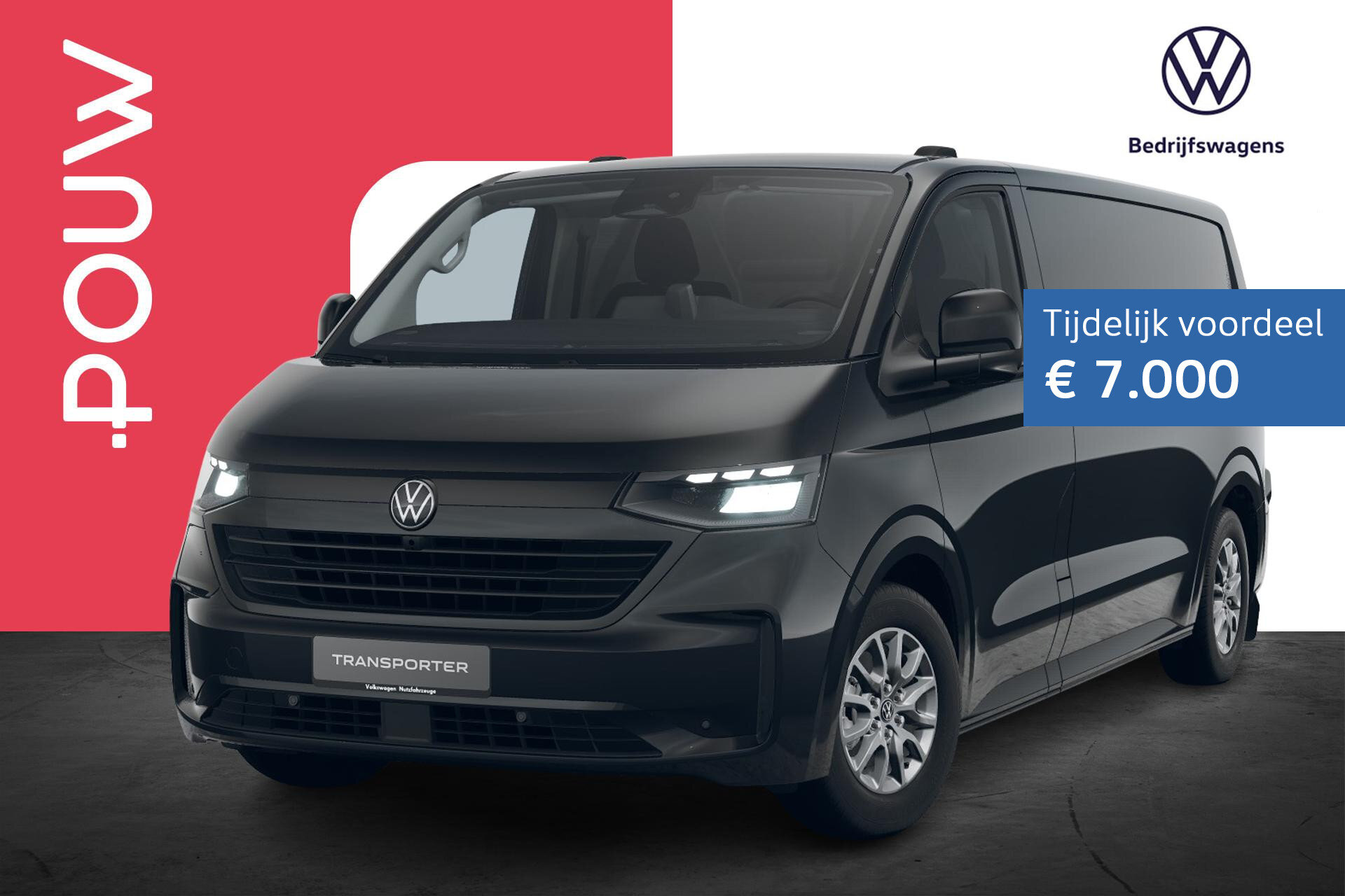 Volkswagen e-Transporter 34 L2H1 218pk Style 71 kWh