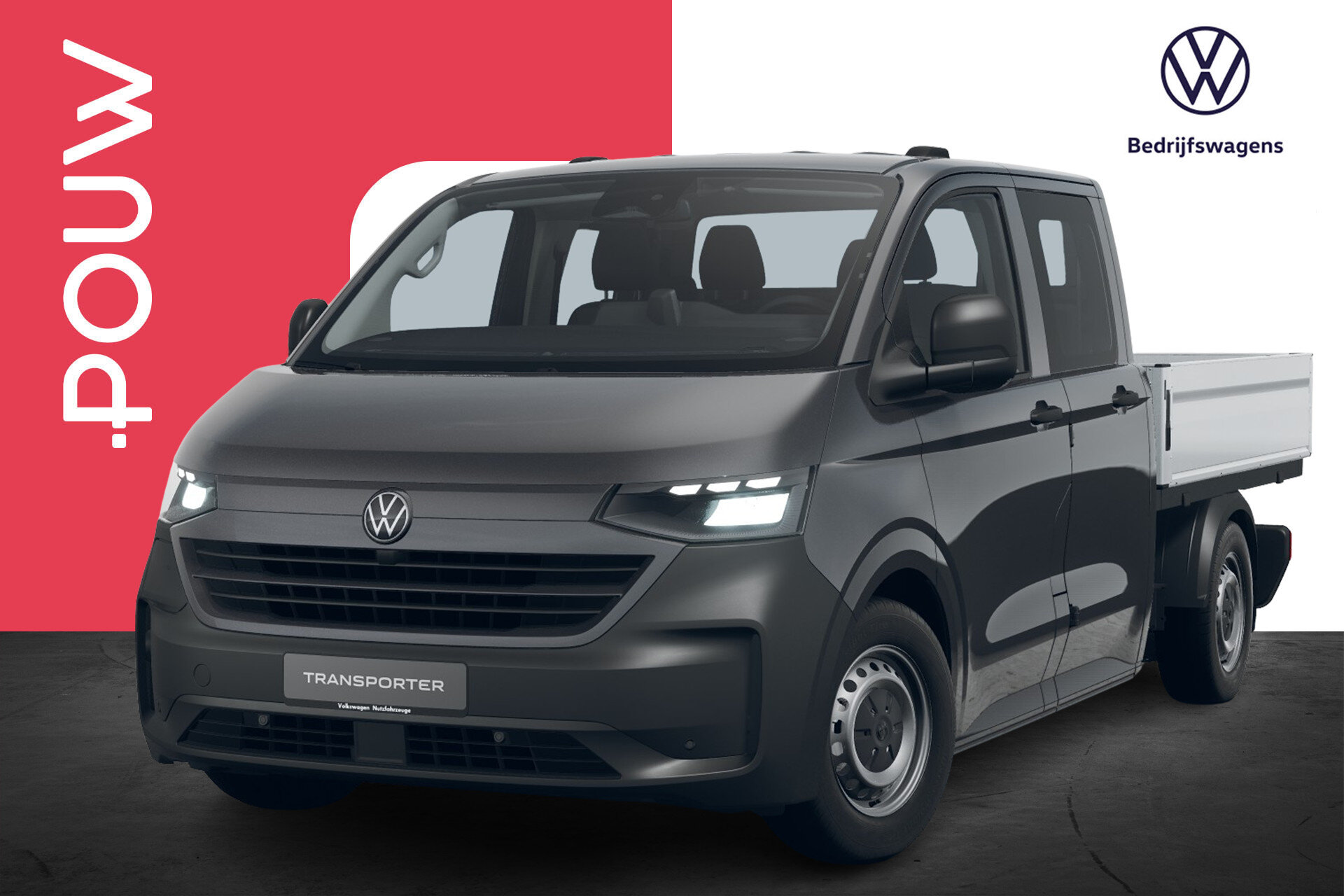 Volkswagen e-Transporter Pick-Up 32 136pk L2H1 100kW 71 kWh