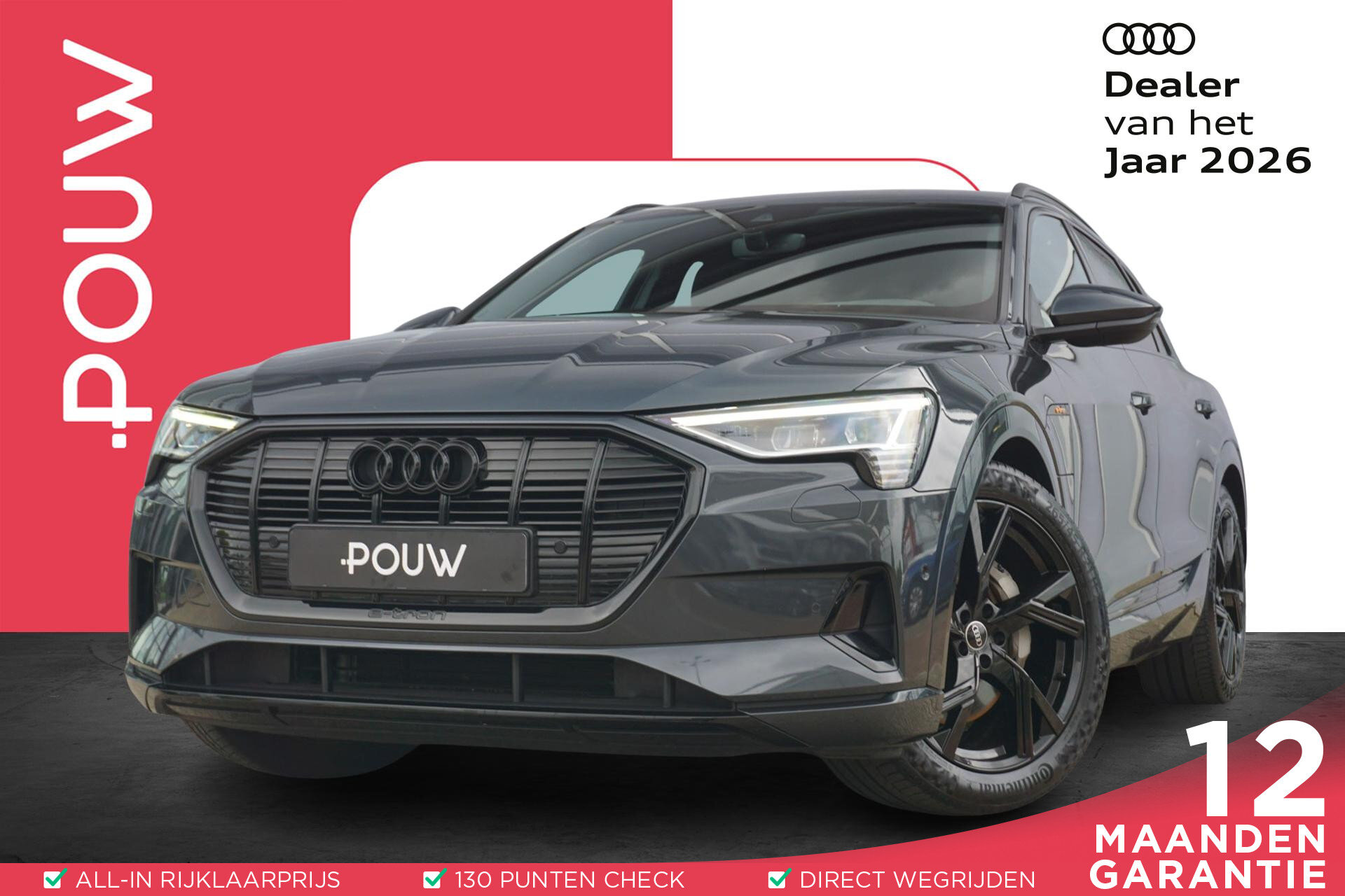 Audi e-tron 55 408pk Quattro Advanced Edition 95 kWh