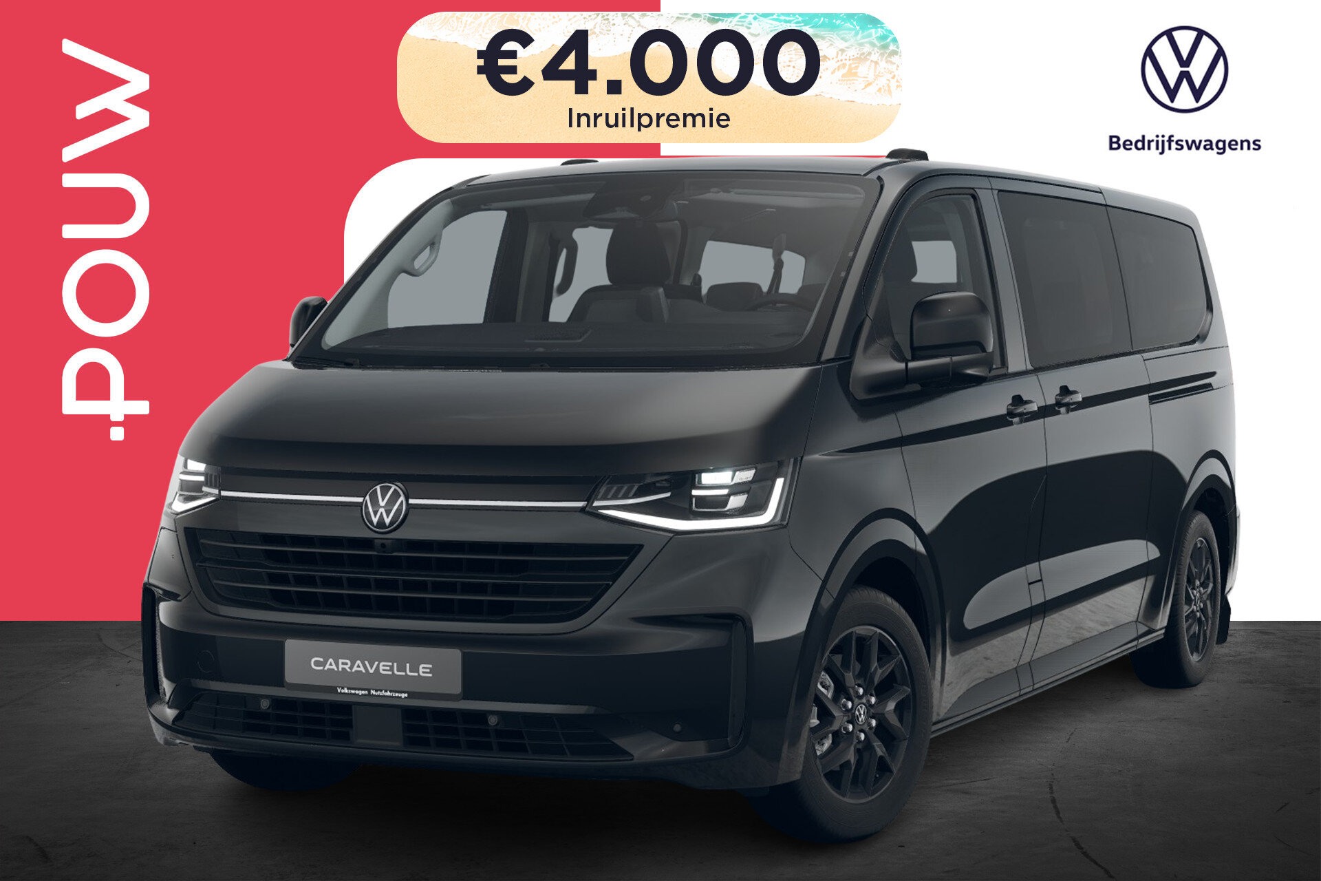Volkswagen Transporter Caravelle 2.5 L2H1 233pk eHybrid Style