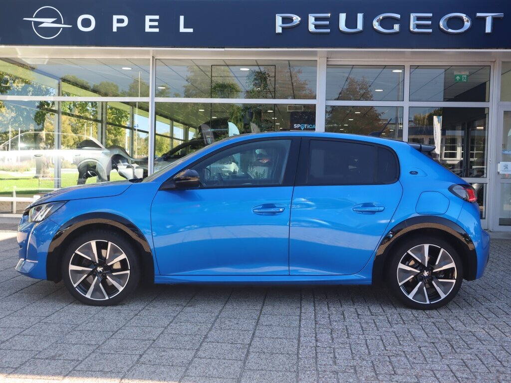 Peugeot e-208 GT EV 50kWh 136pk, Rijklaarprijs, Panoramadak Adaptieve cruise control 3-Fase Alcantara bekleding - Afbeelding 2