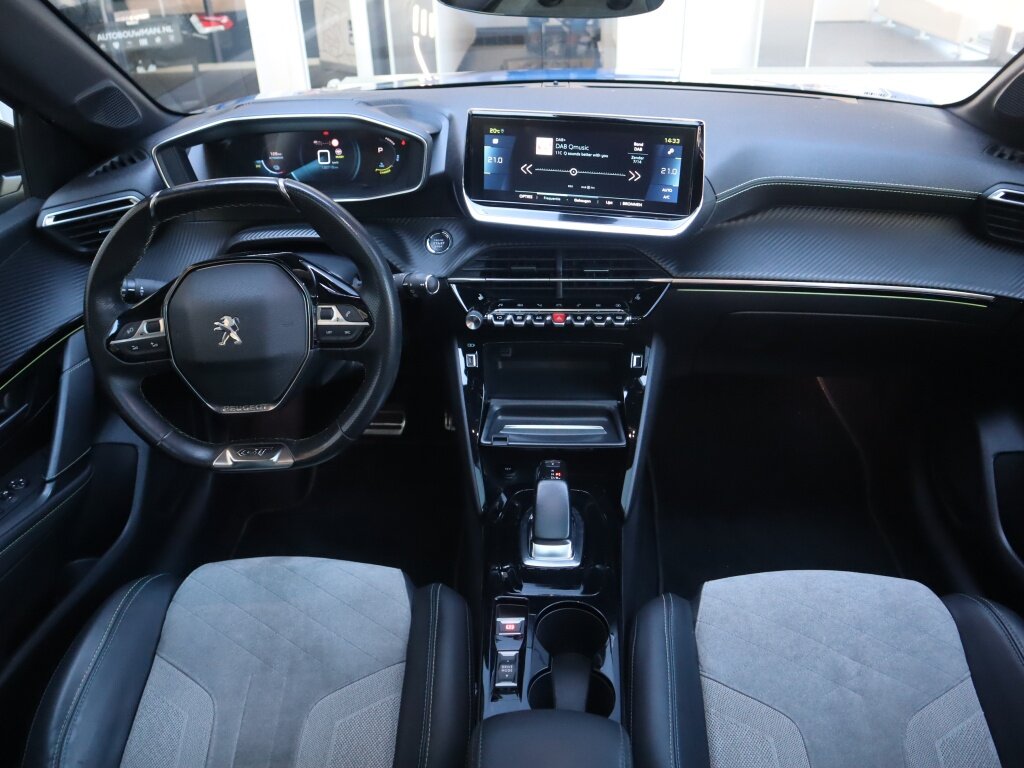 Peugeot e-208 GT EV 50kWh 136pk, Rijklaarprijs, Panoramadak Adaptieve cruise control 3-Fase Alcantara bekleding - Afbeelding 5