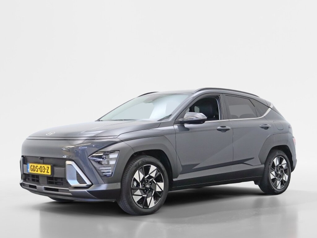 Hyundai Kona 1.6 GDI HEV Premium | Trekhaak | Leder | 360 camera | 1e eigenaar
