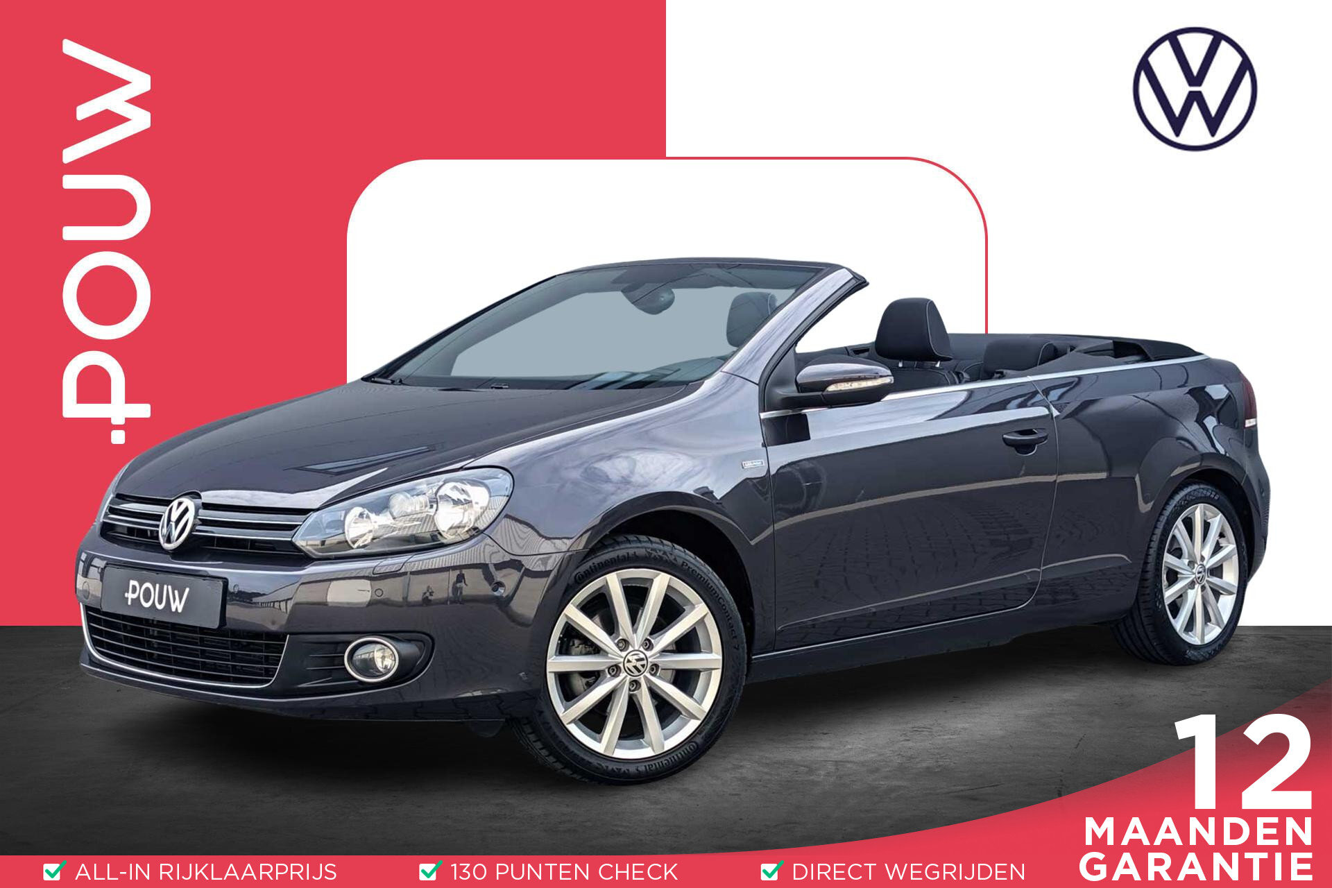 Volkswagen Golf Cabriolet 1.4 TSI 125pk Lounge