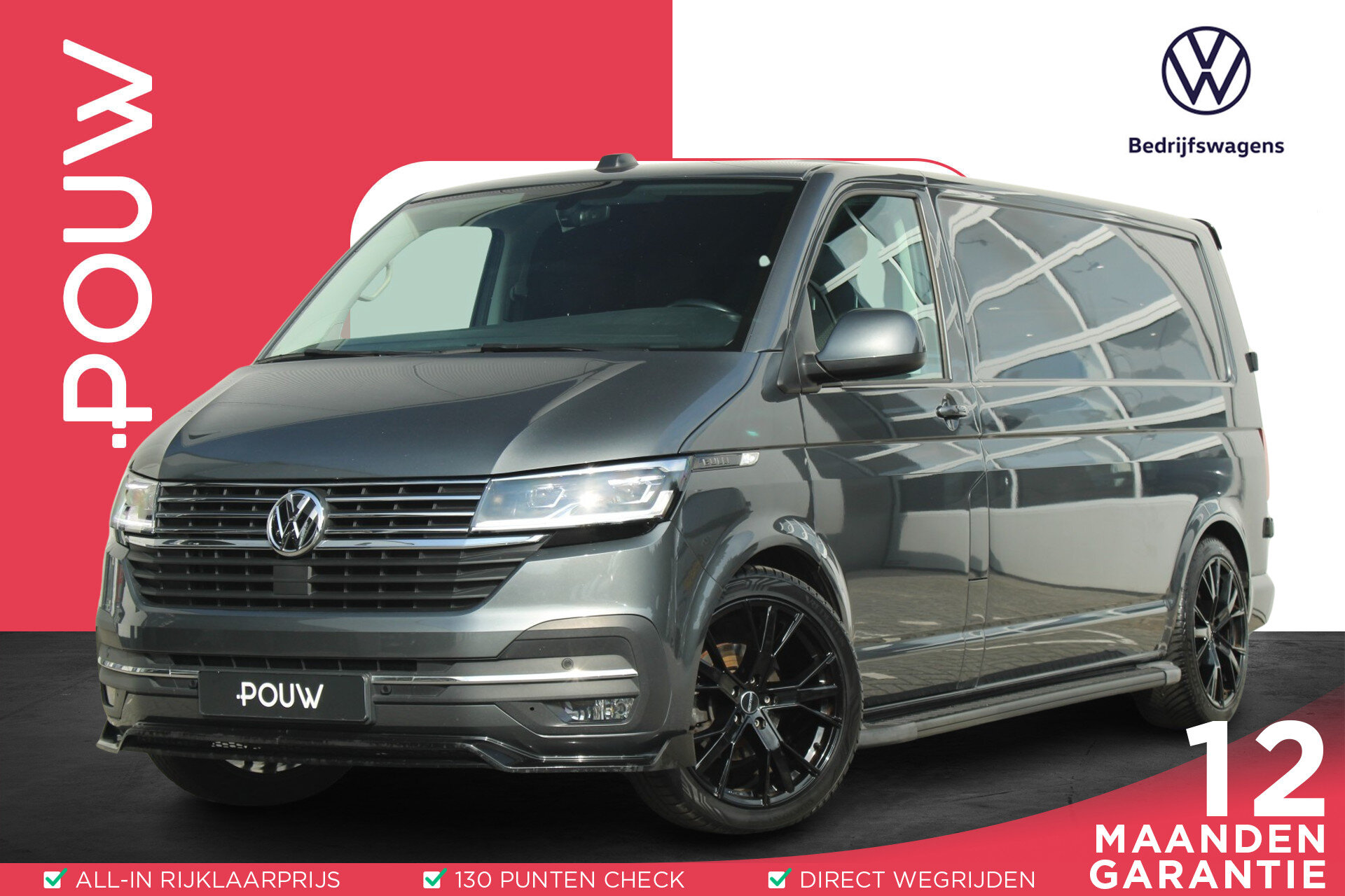 Volkswagen Transporter 2.0 TDI 150pk DSG L2H1 28 Bulli - Afbeelding 1