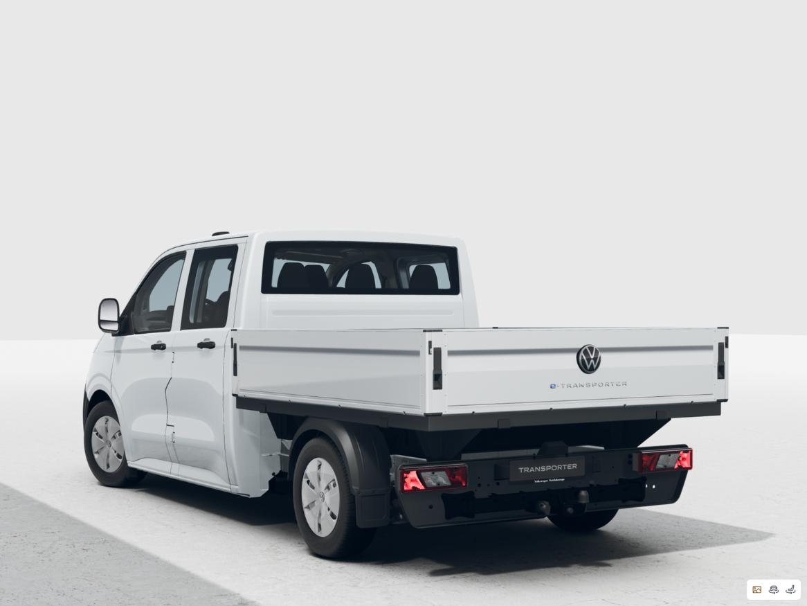 Volkswagen Bedrijfswagens e-Transporter Pick-up Dubbele Cabine L2 Elektromotor 160 kW / 218 PK 350 - Afbeelding 3