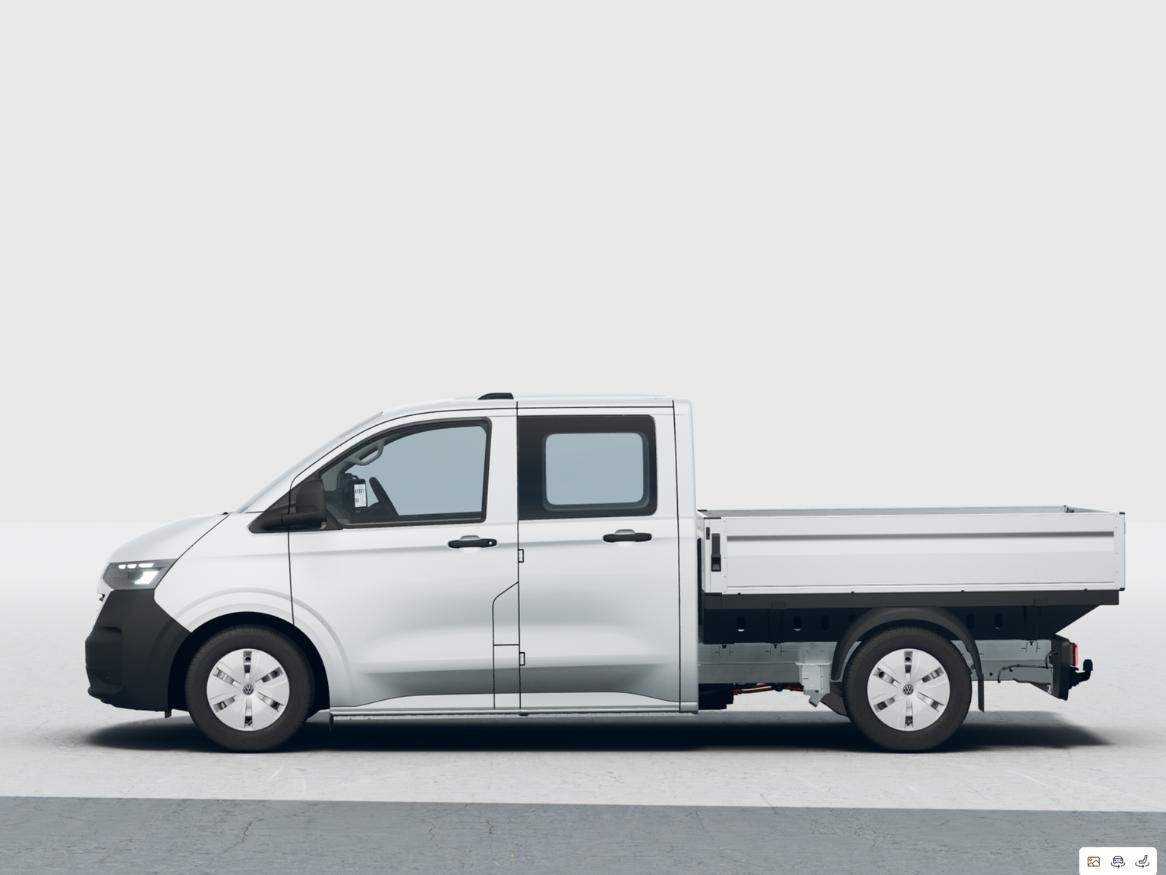 Volkswagen Bedrijfswagens e-Transporter Pick-up Dubbele Cabine L2 Elektromotor 160 kW / 218 PK 350 - Afbeelding 2
