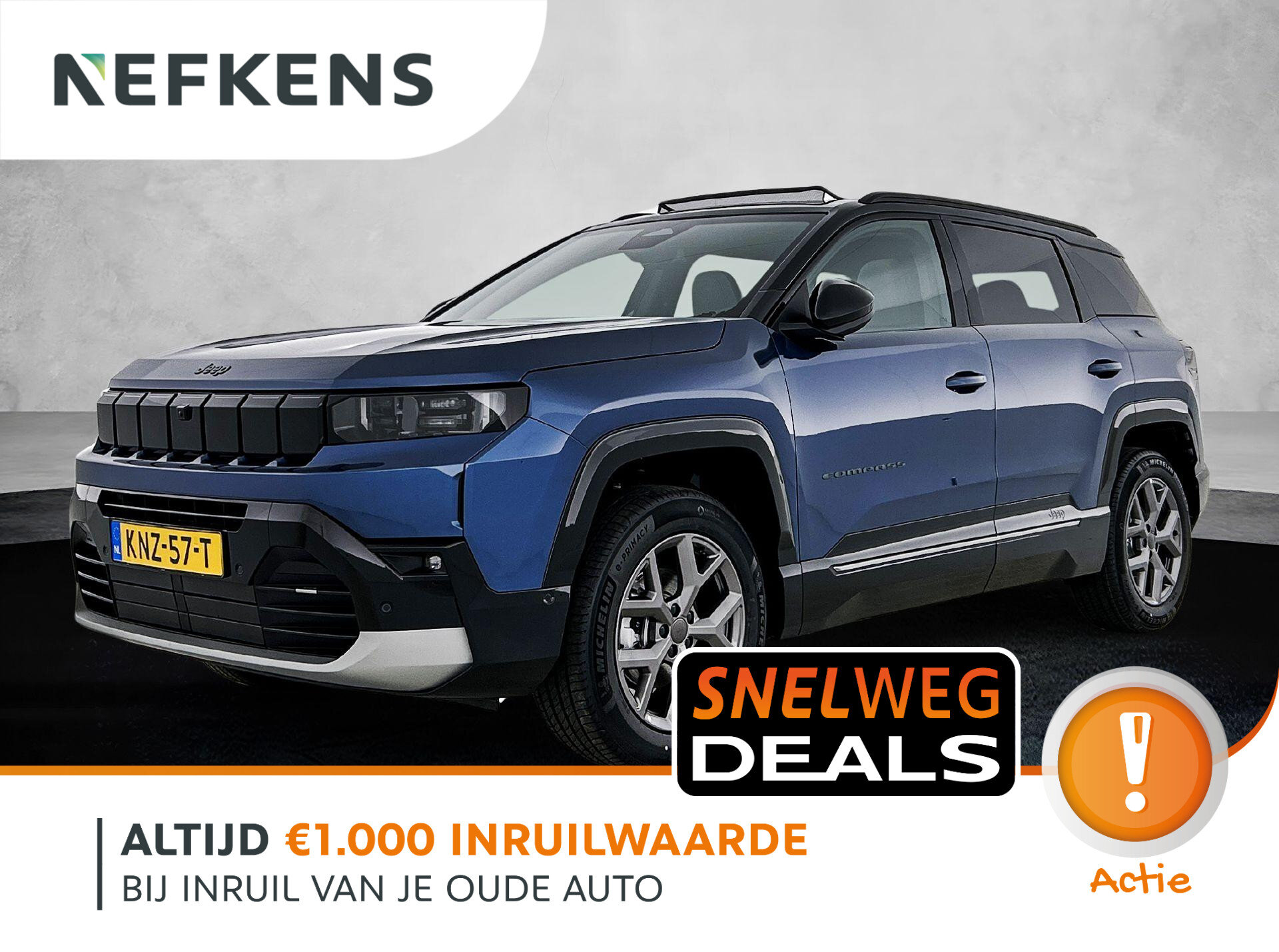 Jeep Compass 1.2 145pk e-Hybrid Summit Automaat