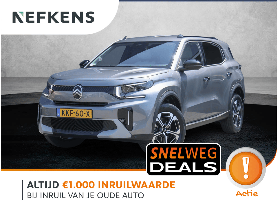Citroën C3 Aircross 1.2 Hybrid 145pk Max 7-persoons - Afbeelding 1