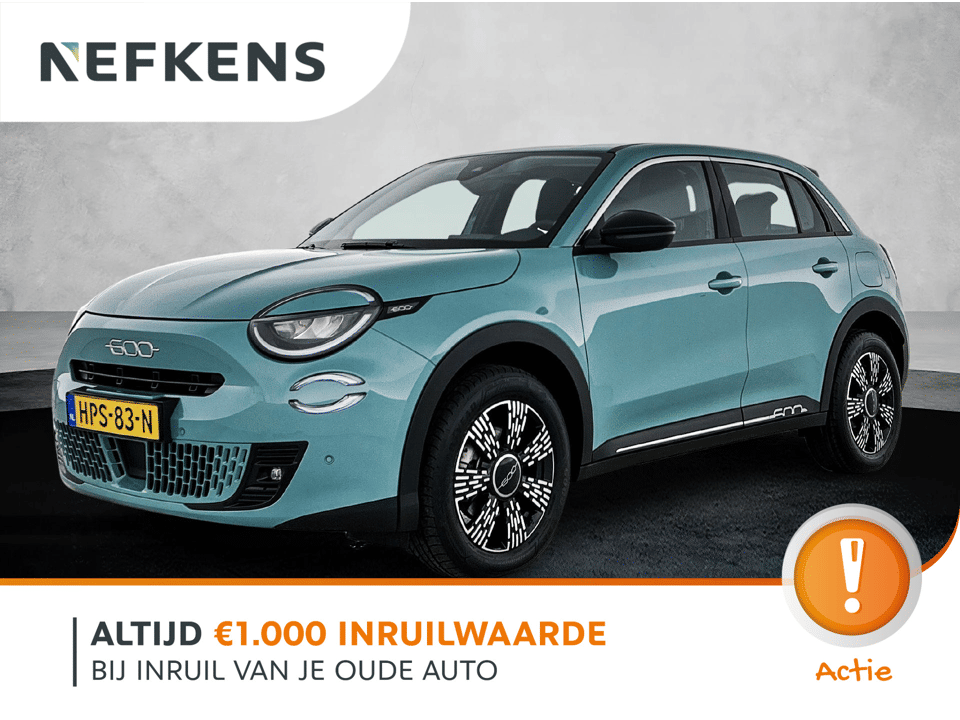 Fiat 600 Urban 110pk Hybrid Automaat - Afbeelding 1