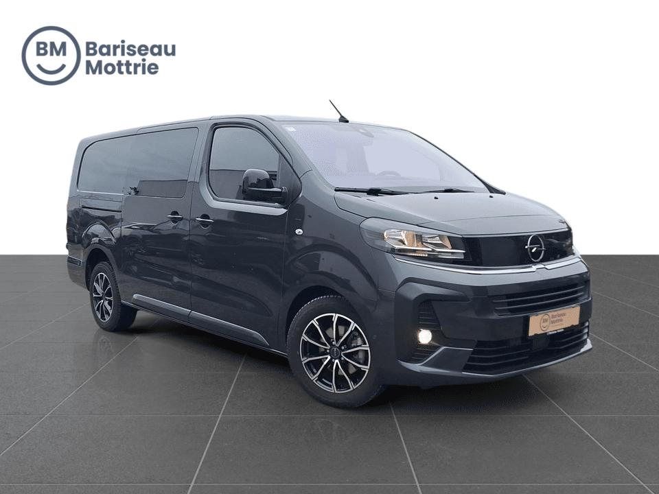 Opel Vivaro DUBBELE CABINE 5-ZIT AUTOMAAT *CAMERA ACHTER*SENSOREN*ZETEL EN STUURVERWARMING*CARPLAY*DAB* - Afbeelding 1