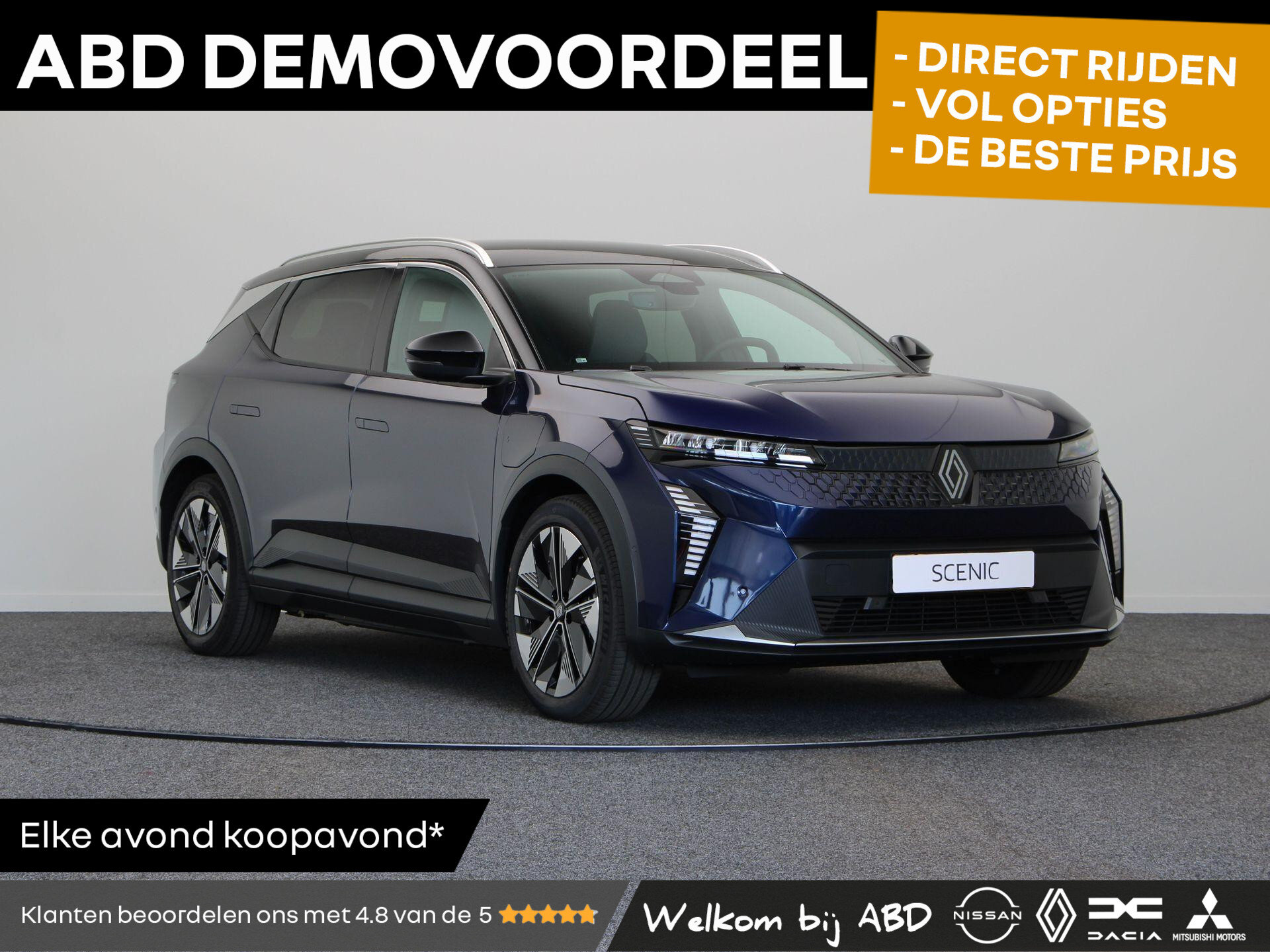Renault Scénic E-Tech EV87 long range techno
