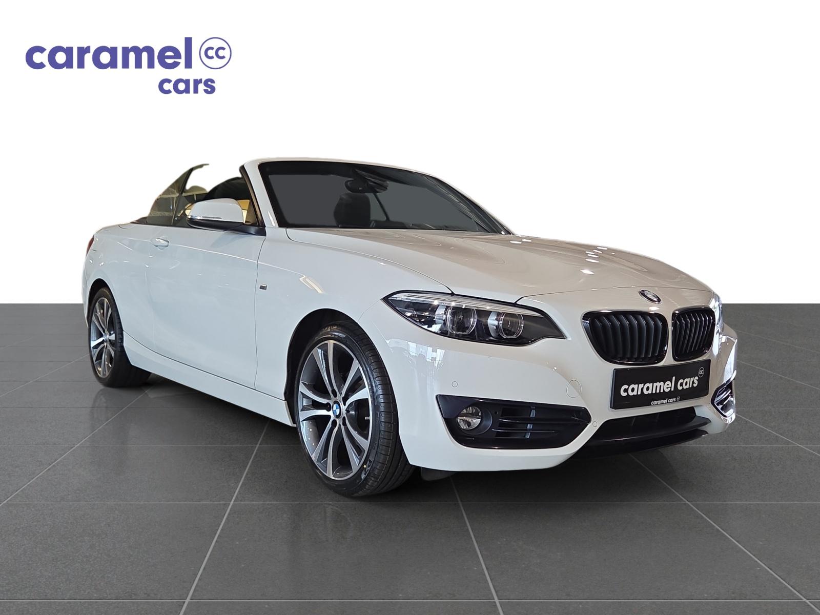BMW 2 Serie 218 SPORTLINE CABRIO AUTOMAAT *DAB*SENSOREN VOOR EN ACHTER*ZETELVERWARMING*KLIMAATREGELING*GPS*