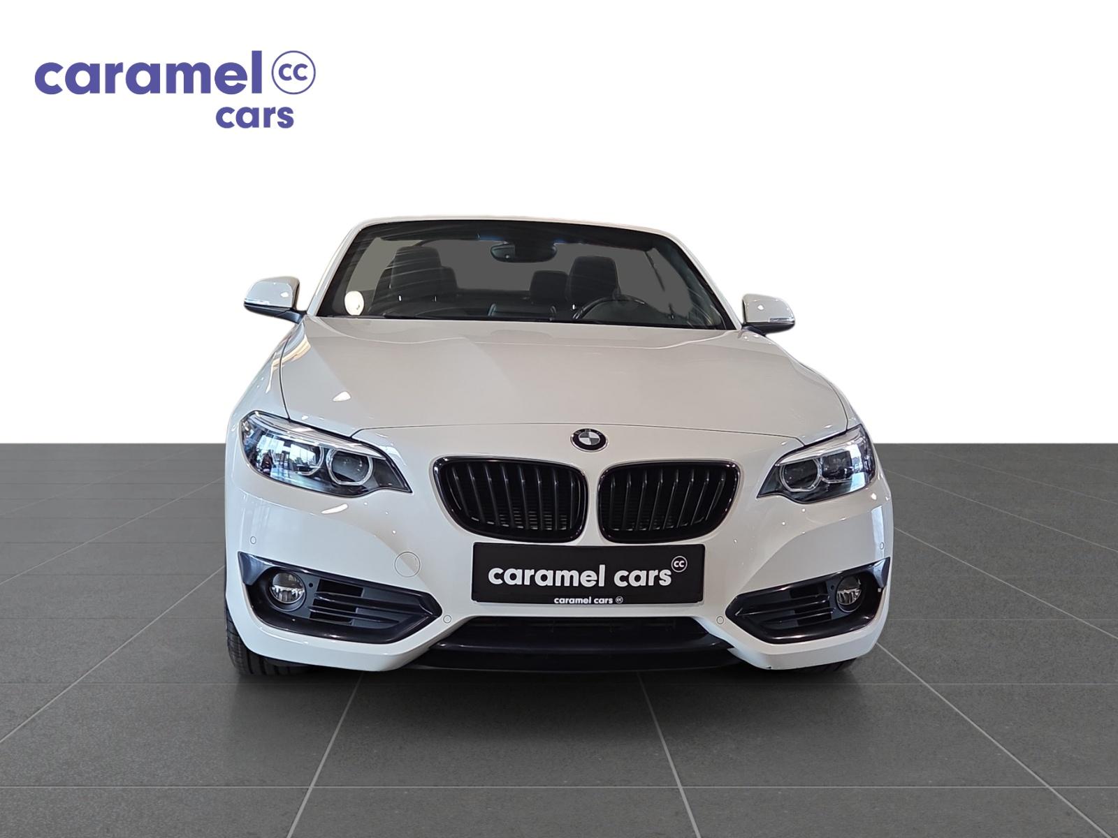 BMW 2 Serie 218 SPORTLINE CABRIO AUTOMAAT *DAB*SENSOREN VOOR EN ACHTER*ZETELVERWARMING*KLIMAATREGELING*GPS* - Afbeelding 2
