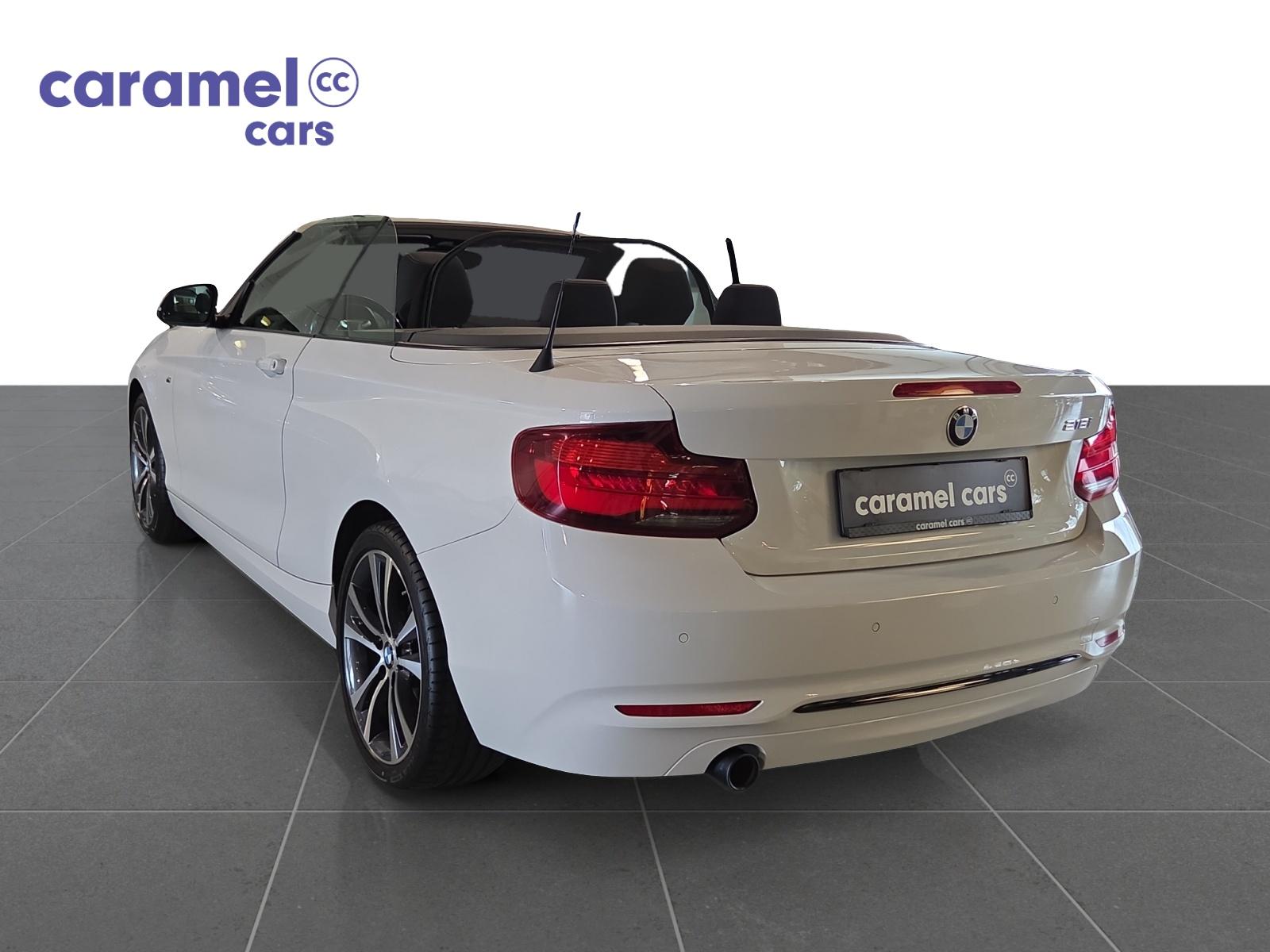 BMW 2 Serie 218 SPORTLINE CABRIO AUTOMAAT *DAB*SENSOREN VOOR EN ACHTER*ZETELVERWARMING*KLIMAATREGELING*GPS* - Afbeelding 5