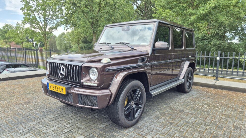 Mercedes-Benz G-Klasse 350 | Grijs kenteken | 4Matic | 245PK | Designo Bruin | 350d