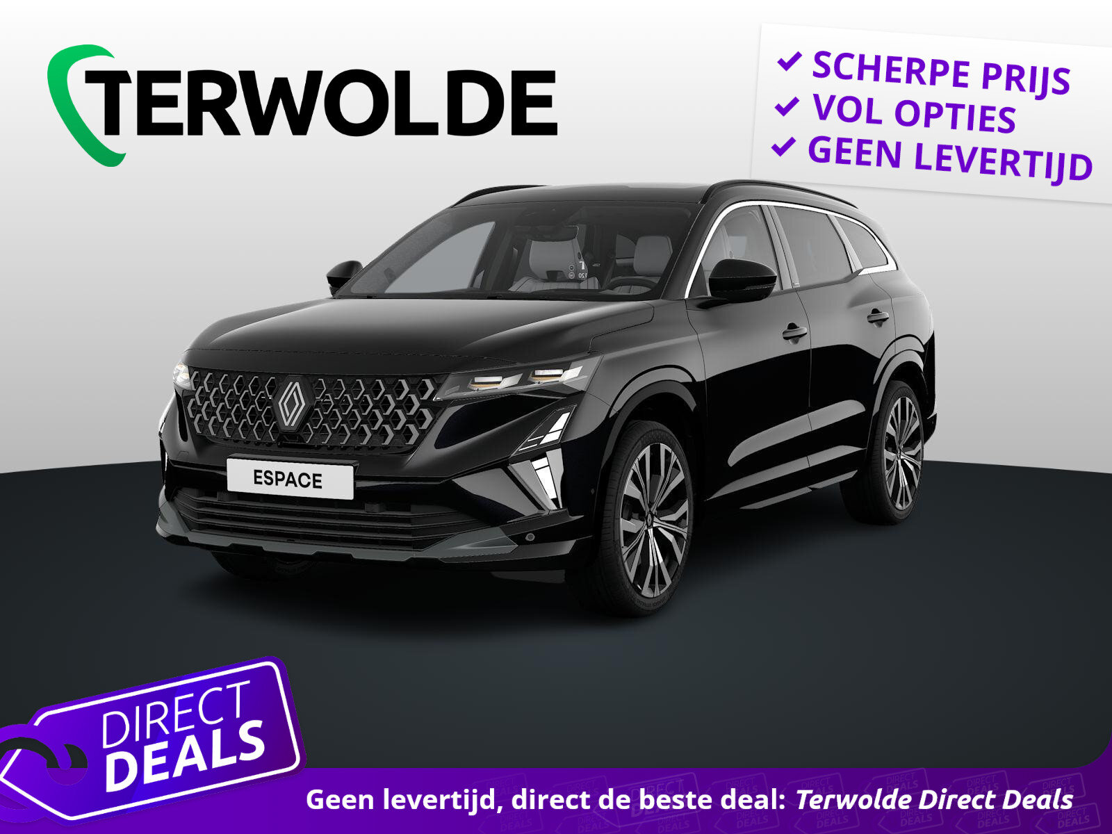 Renault Espace iconic full hybrid E-Tech 200 - 7 zitplaatsen