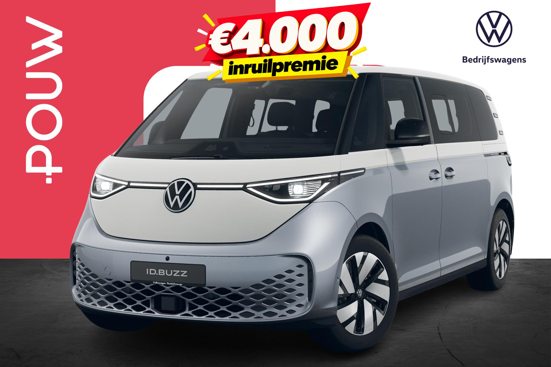Volkswagen ID. Buzz Pro Bulli Limited Edition 286pk 86 kWh LWB 7p.