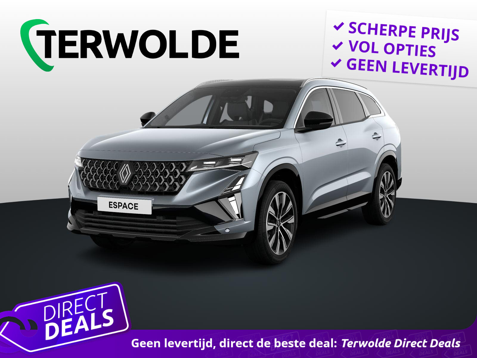 Renault Espace techno full hybrid E-Tech 200 - 7 zitplaatsen