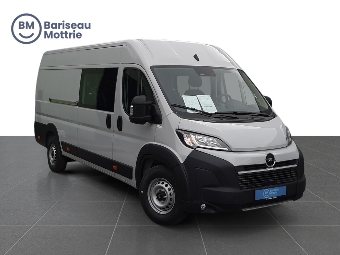 Opel Movano Ready Dubbele Cabine 6 plaatsen 3500 Heavy L4H2 - 2.2 Turbo D S/S Euro 6e bis 180 MT6
