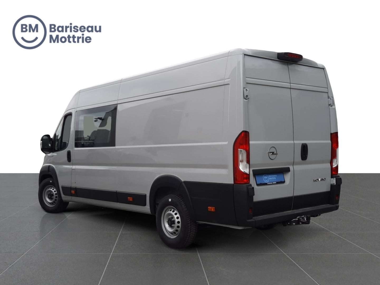 Opel Movano Ready Dubbele Cabine 6 plaatsen 3500 Heavy L4H2 - 2.2 Turbo D S/S Euro 6e bis 180 MT6 - Afbeelding 4