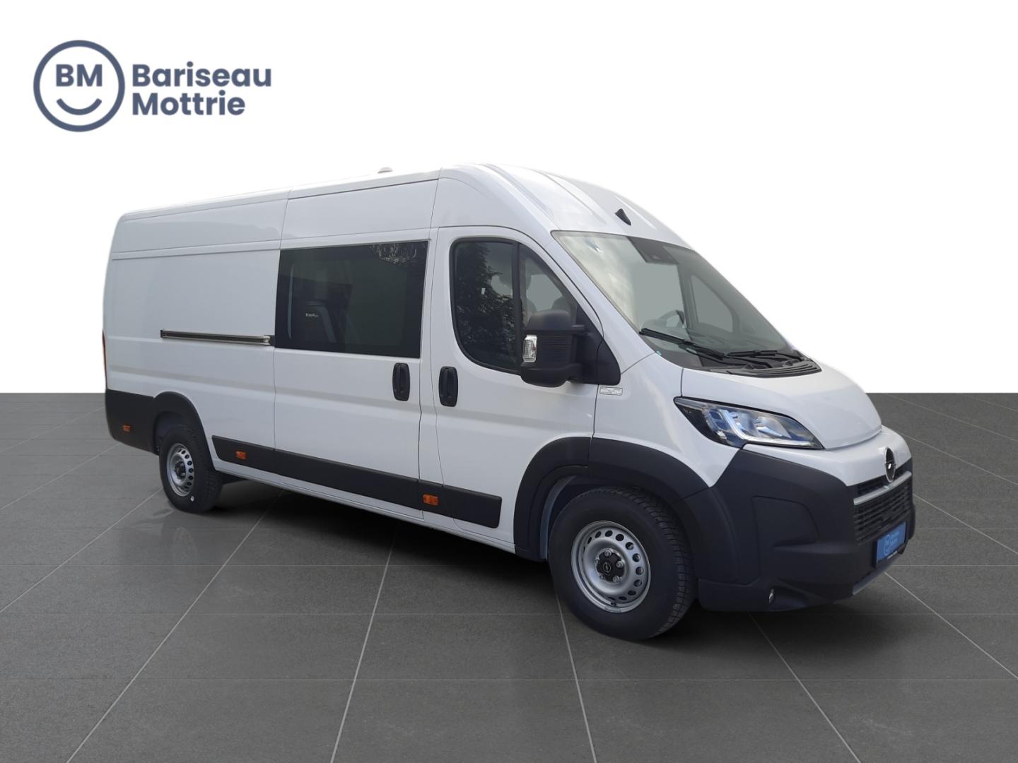 Opel Movano Ready Dubbele Cabine Luxe 6 plaatsen 3500 Heavy L4H2 - 2.2 Turbo D S/S Euro 6e bis 180 AT8