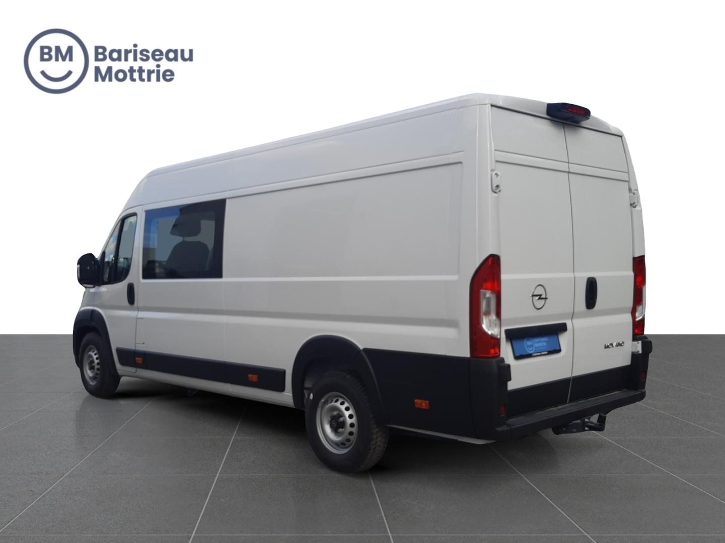 Opel Movano Ready Dubbele Cabine Luxe 6 plaatsen 3500 Heavy L4H2 - 2.2 Turbo D S/S Euro 6e bis 180 AT8 - Afbeelding 4