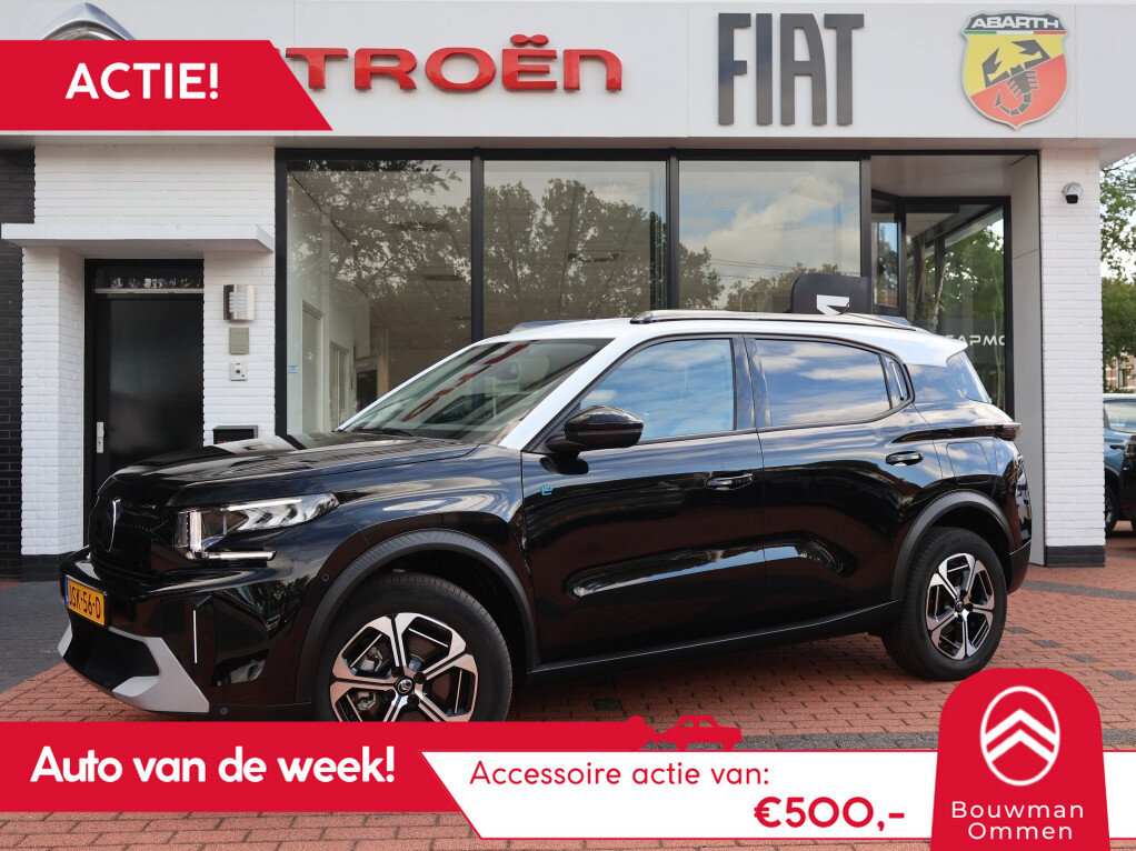 Citroën ë-C3 Aircross EV *Auto van de Week!* Comfort Range 44 kWh 113PK Automaat Max, Rijklaarprijs | Camera | Navigatie | Lichtmetalen wielen