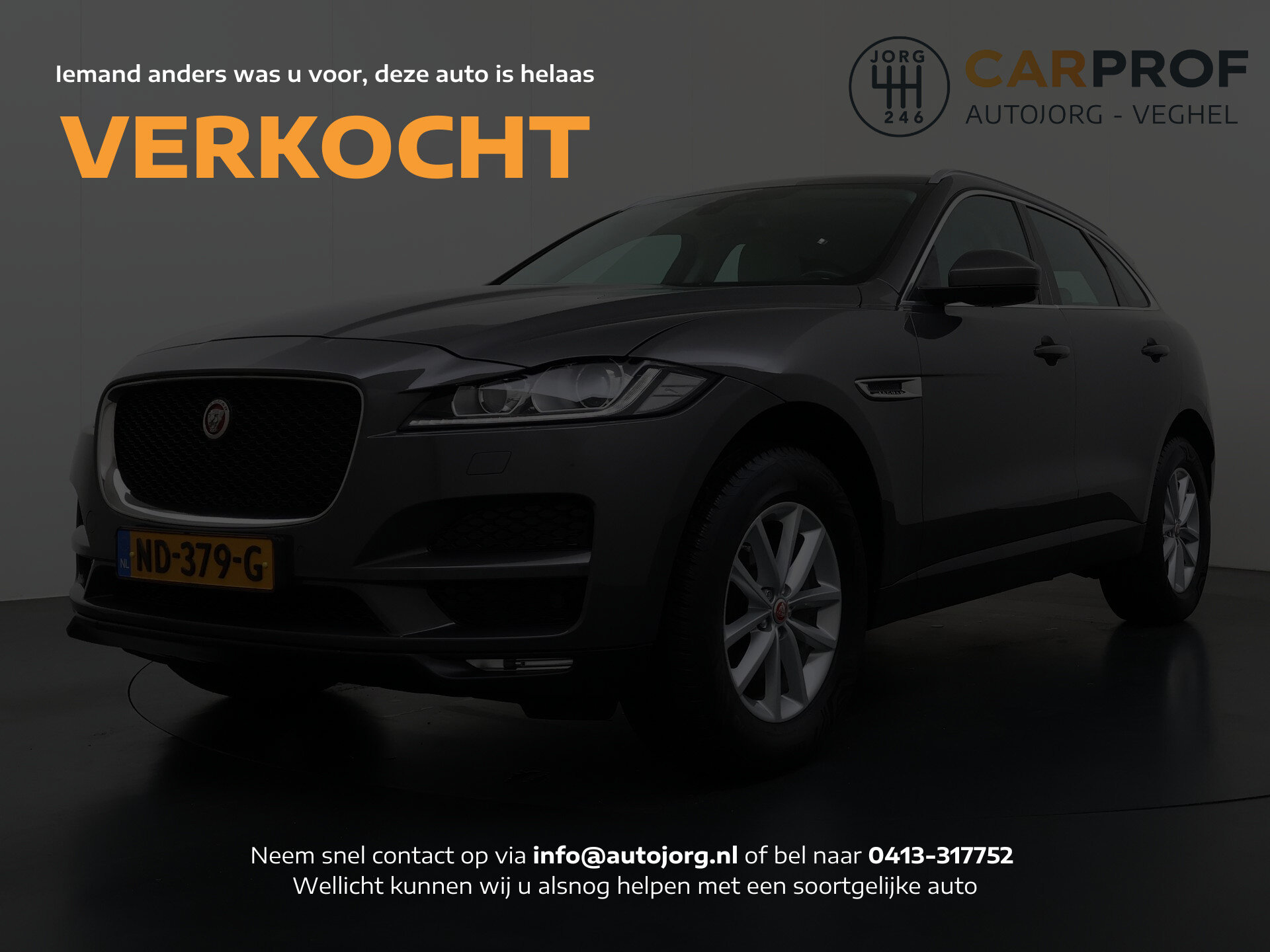 Jaguar F-PACE 2.0 Pure AWD 20d - Afbeelding 1